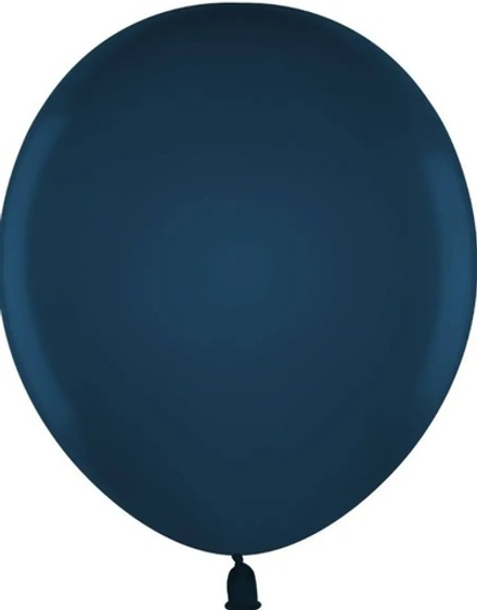 Шар (5""/13 см) Темно-синий (S59/111), пастель, 100 шт.