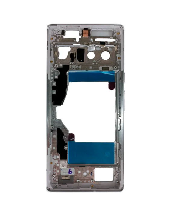 Средняя часть корпуса (рамка) для Google Pixel 6 Pro белая (Cloudy White)
