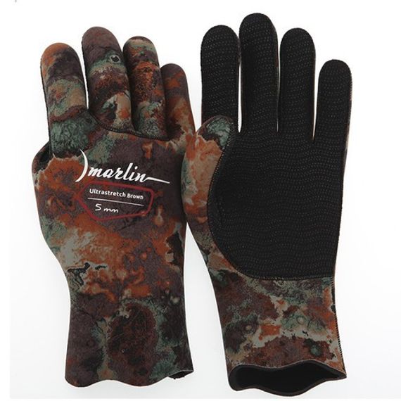 Перчатки Marlin Ultrastretch 5 мм Коричневые
