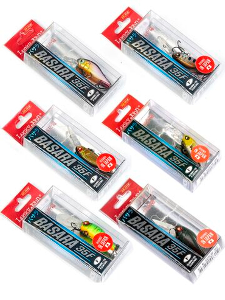 Воблеры плав. LJ Pro Series BASARA LBF 03.50/015SET 6шт. набор