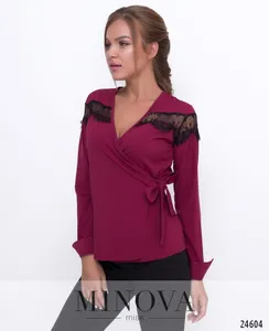 Блуза 1107-марсала Minova