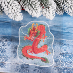 Наклейка на стекло «Сила огня» 15*20 см