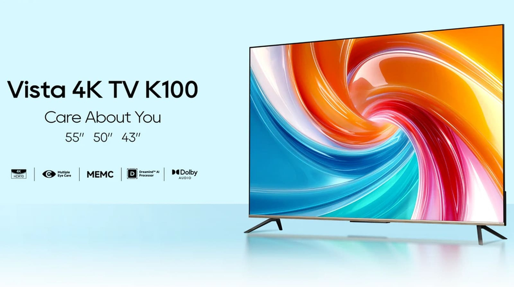 Телевизор DREAME Vista 43K100 109 см черный