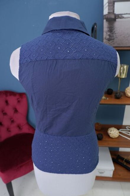 Блузка летняя с кружевом 42-44 размер