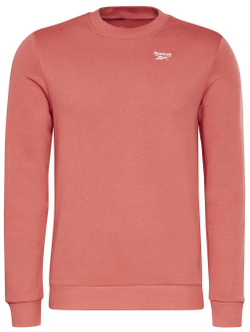 Мужская теннисная кофта Reebok Identity Crew Sweatshirt M - Розовый