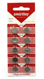 Батарейка Smartbuy AG10 LR54 LR1130 1шт
