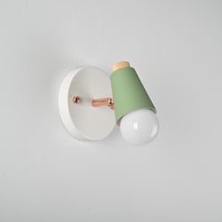 Настенный Светильник Rotary Wall Серый By Imperiumloft