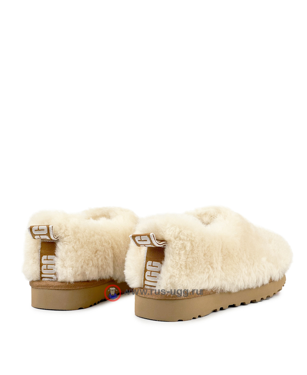 HAILEY FLUFF SLIPPERS Natural