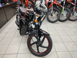 Мопед Regulmoto Alpha (RM-2), Черный (без кофра)