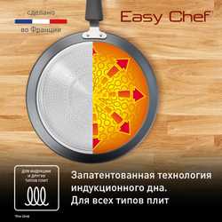 Блинная Сковорода Tefal EASY CHEF G2703823 25 см