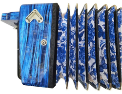 ГАРМОНЬ "ЧАЙКА-204" (S6ХL), ЦВЕТ СИНИЙ (ВАРИАНТ 2)