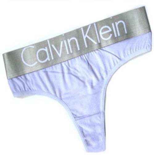 Женские трусы стринги Calvin Klein Women String White