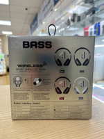 Bluetooth  наушники ExBass 600BT Silver, беспроводные наушники, серебристые, серебро