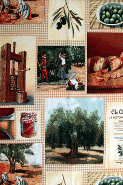 Жаккард Emporio Olives (Эмпорио Олив)