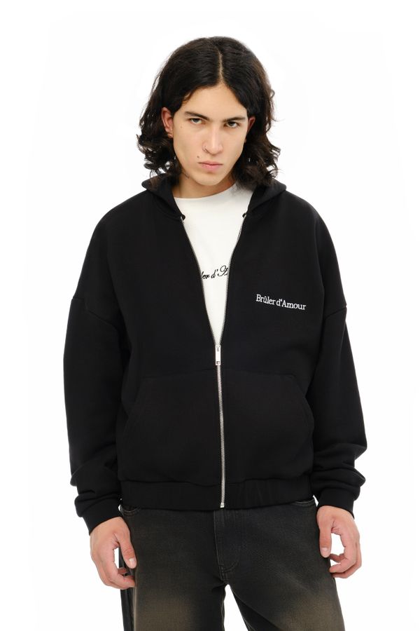 Худи Zip Laurels of victory черный - фото 2