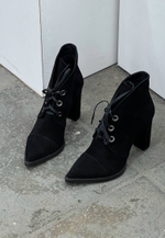 Ботильоны // Black // Suede