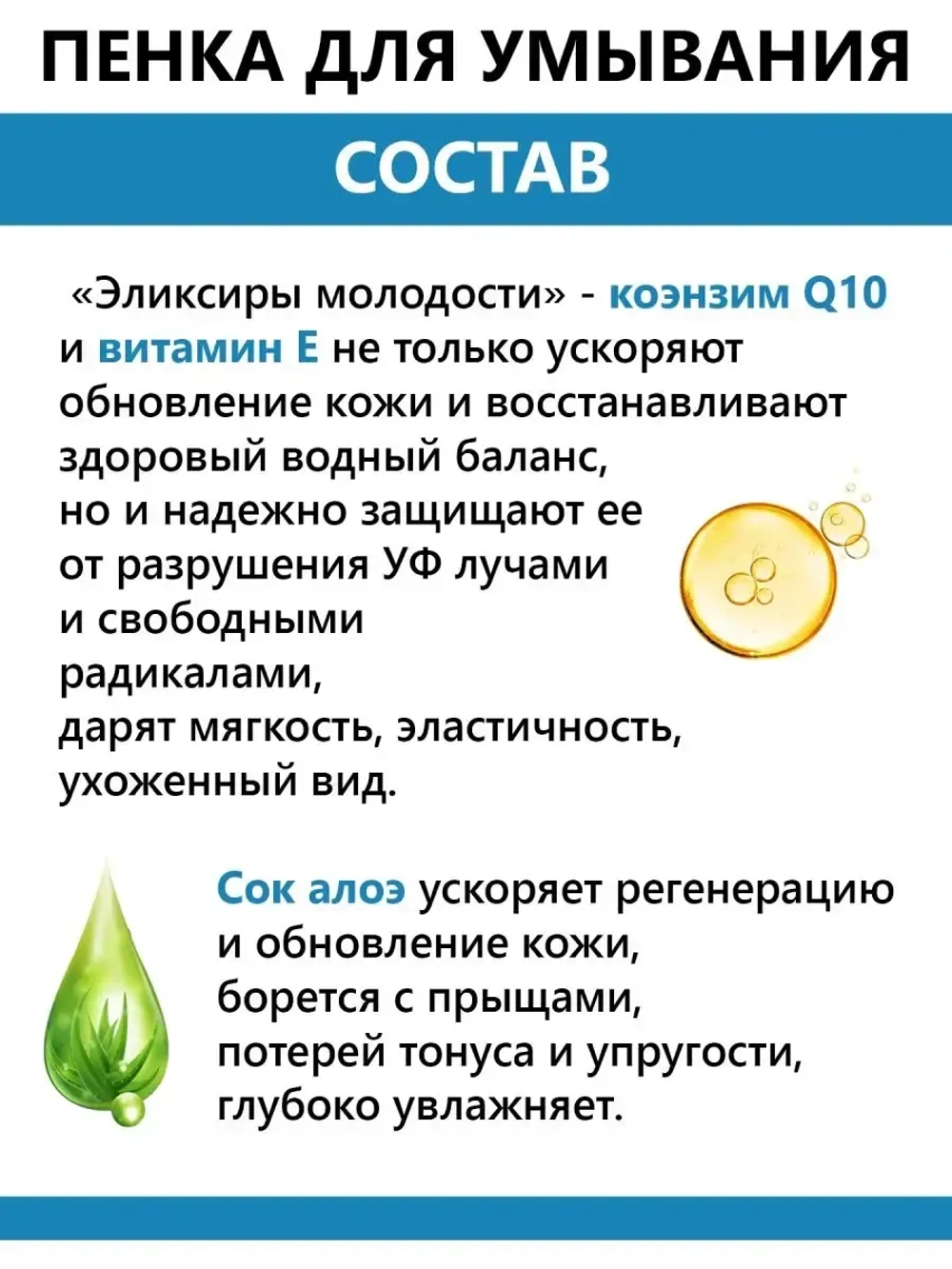 Пенка для умывания