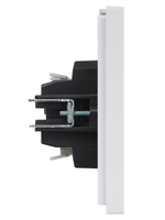 FORTE&PIANO Выключатель 1-клавишный проходной 10А FP203 белый IEK