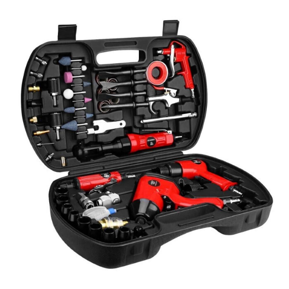Набор пневмоинструмента Deko DKPT61 Premium 018-1105 61 шт.