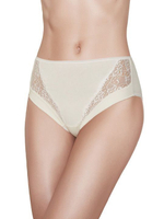 Высокие трусики с кружевом Esencial Lace (Размер: XL) (Цвет: черный)