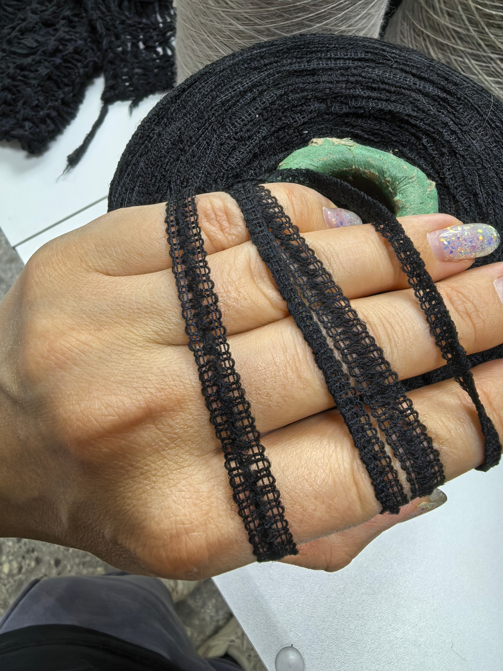 80ягненок, 20нейлон - 300гр - кружевная нить - 100гр/100м