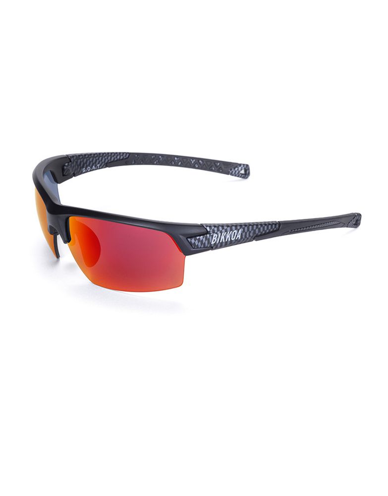 Очки спортивные Bikkoa Goat (красные линзы)