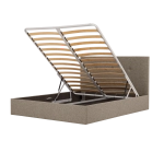 Кровать BuyRelax (рогожка, с ПМ)