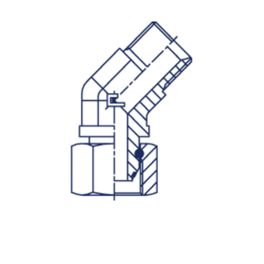 Соединение FRN45 BSP 1.1/4" CAST