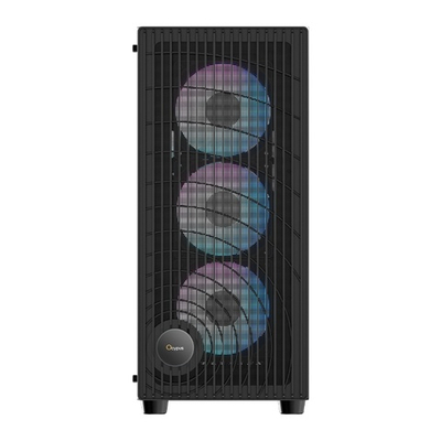 Корпус Ocypus Delta C70 BK ARGB, Midi-Tower, E-ATX, ATX, mATX, mITX, Black, Без БП