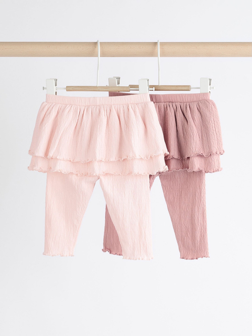 Легинсы для малышей Next Q95-309, 2 шт., Розовый