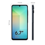 Смартфон Samsung Galaxy A06 Black 6/128gb