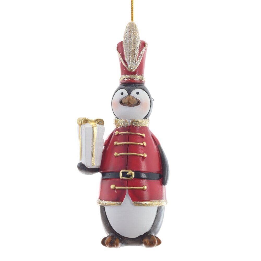 GAEM Фигурка декоративная подвесная "Пингвин", L5 W4,5 H12 см, 2в.