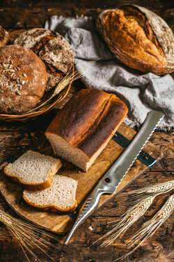 Нож кухонный для хлеба 23.5см Samura Reptile SRP-0055/K