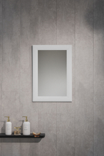 Зеркало  в багете "Лоск Белый", 40х60 см