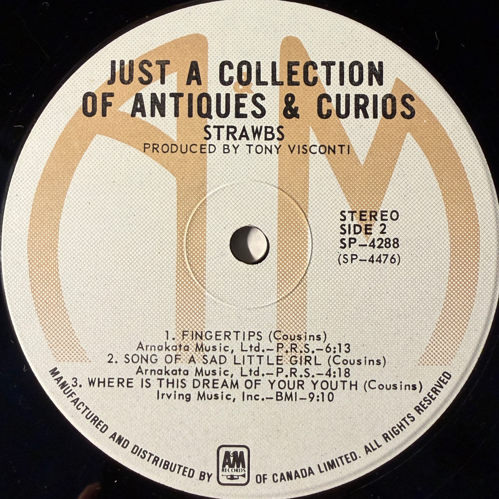 Strawbs ‎– Just A Collection Of Antiques And Curios: Live At The Queen Elizabeth Hall (Канада 1970г.) Т