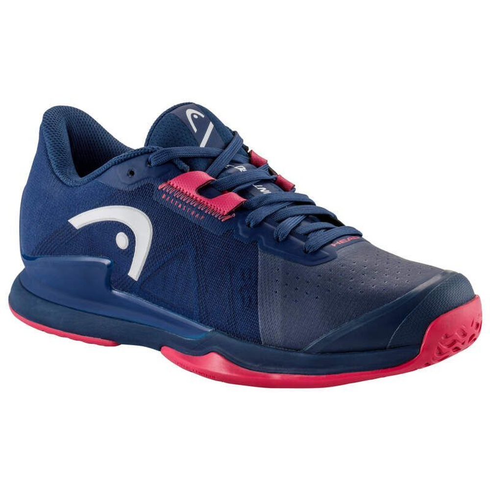 Женские Кроссовки теннисные Head Sprint Pro 3.5 - dark blue/azalea