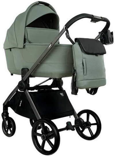 Детская коляска Pituso Teffy 2 в 1 Sage Green/Graphite