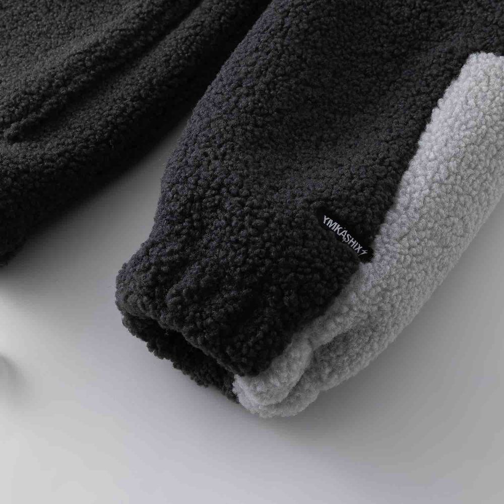 Куртка Ymkashix Furry Big Logo HTF серая/графитовая