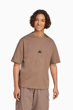 Футболка adidas City Escape - коричневый