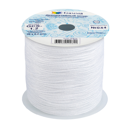 Шнур декоративный, GSC, №044, 1.2мм