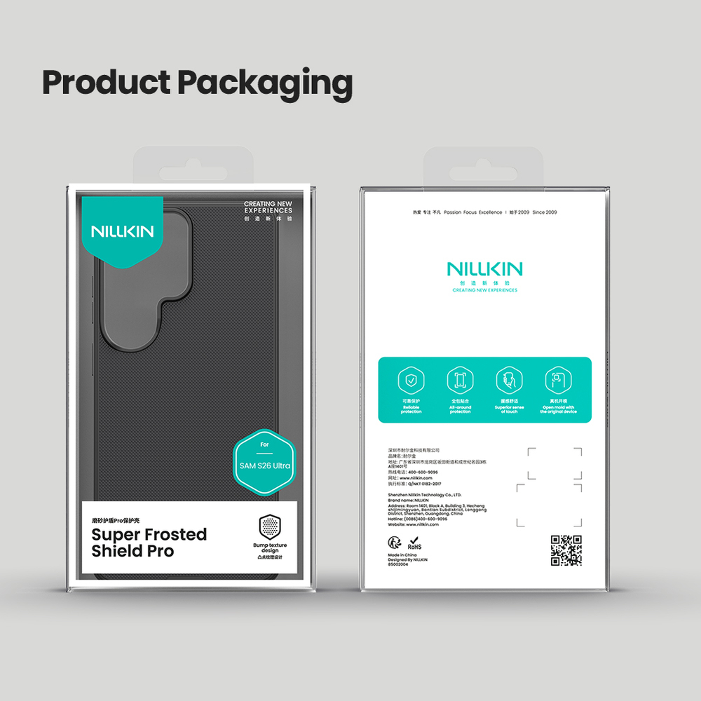 Чехол усиленный для Samsung Galaxy S26 Ultra, серия Super Frosted Shield Pro от Nillkin