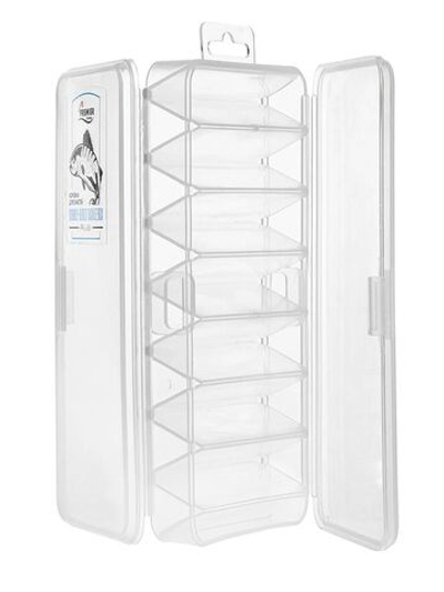 Коробка для приманок двухсторонняя Premier 17х20.4х4.4 см, прозрачная