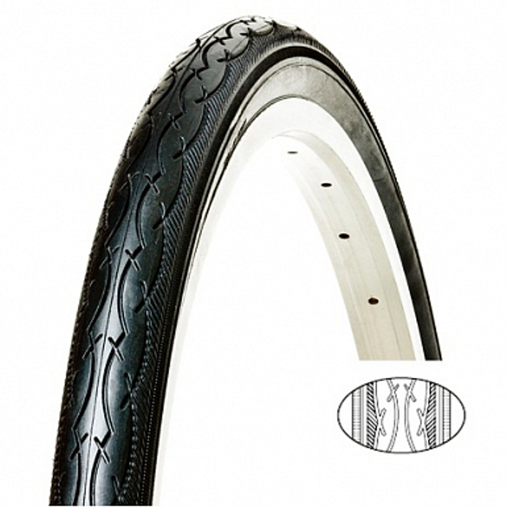 Велопокрышка 24"х1"3/8 SY-B001 SEYOUN ETRTO 540-37мм