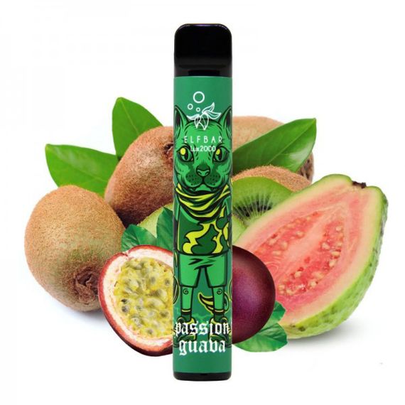 Elf Bar - Kiwi Passion Fruit Guava (2000, 5% nic) lux