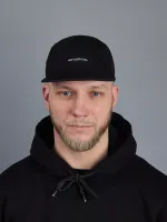 Кепка Antisocial 5 panel patch Черная