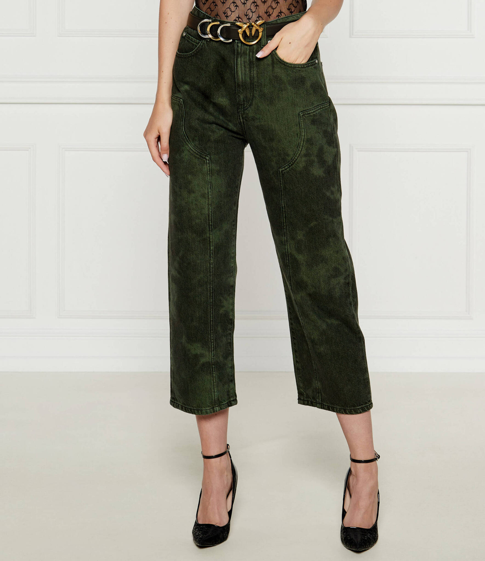 Джинсы Pinko - зеленый(103858 A22L)