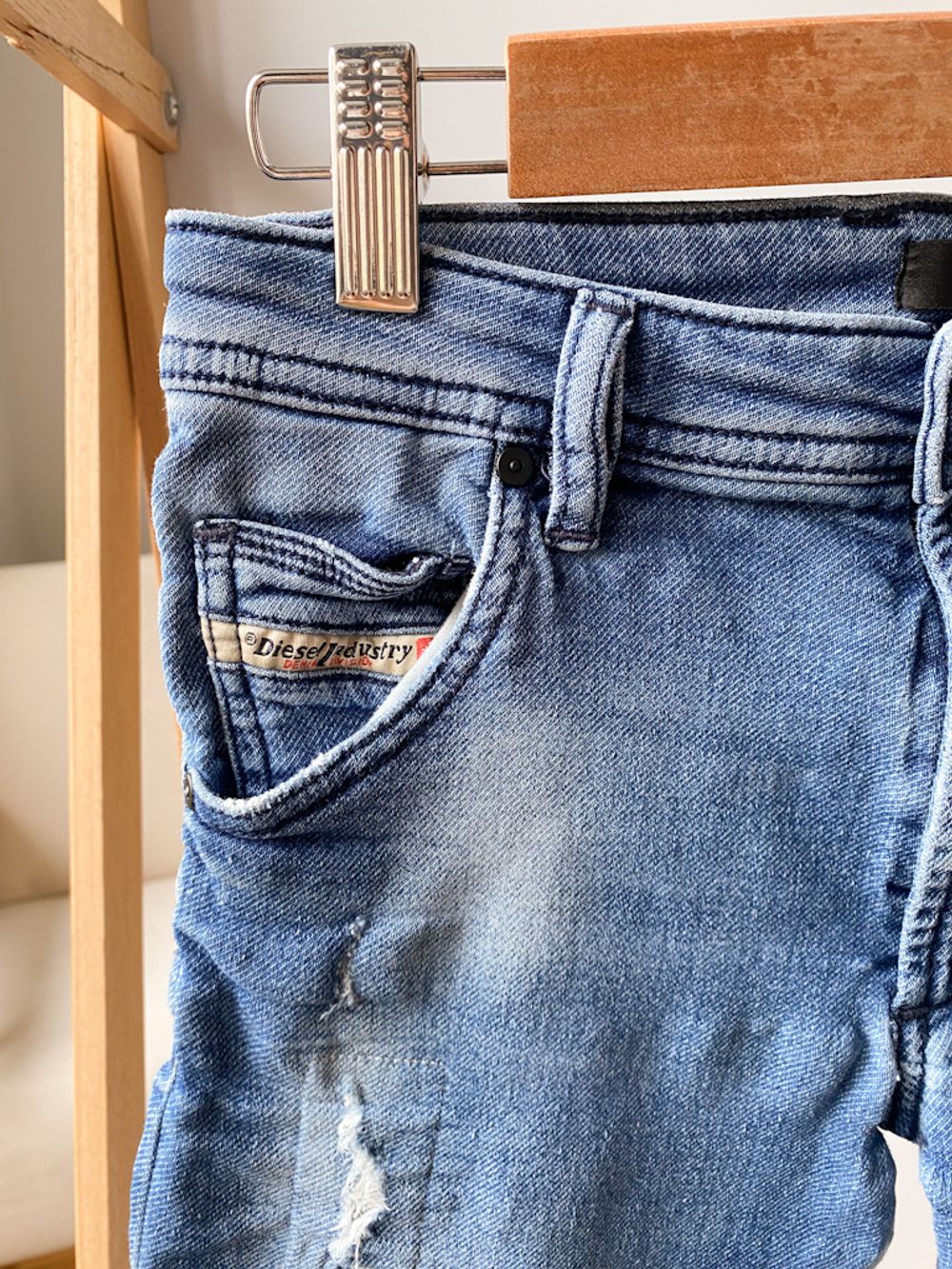 Джинсовые шорты Diesel, 128