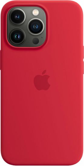 Чехол Apple MagSafe для iPhone 13 Pro, силикон, (PRODUCT)RED