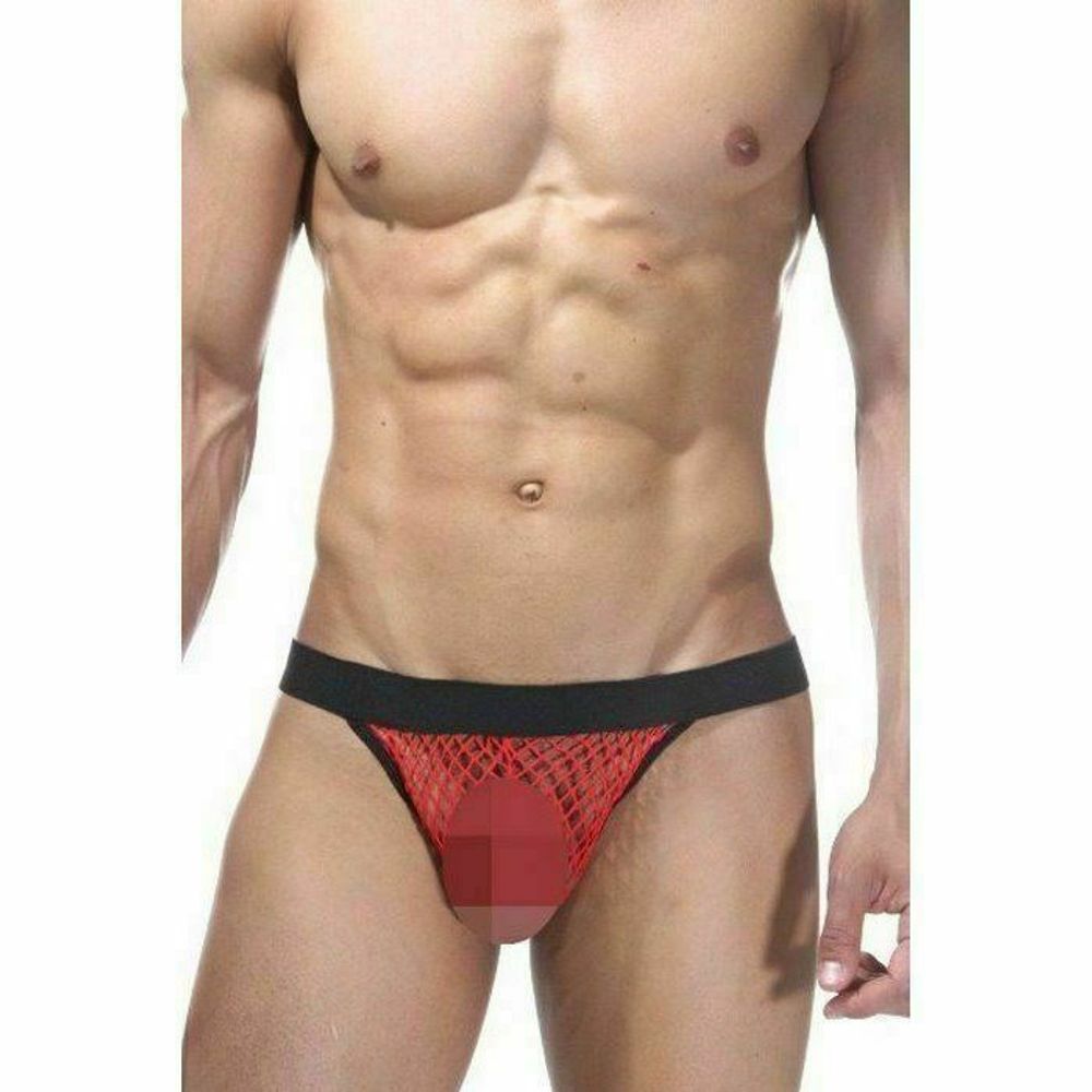 Мужские трусы стринги красные La Blinque LB15096
