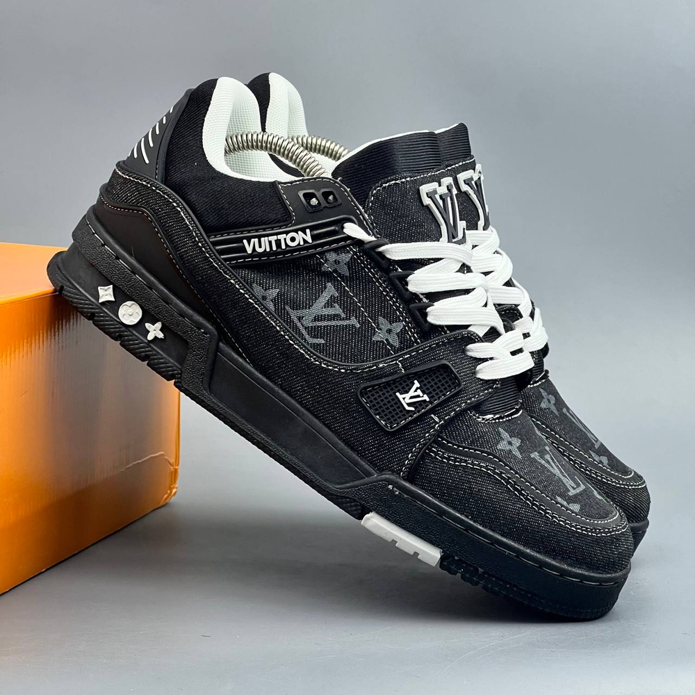 Кроссовки Louis Vuitton #490 (черн.)